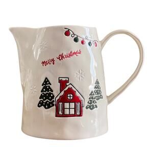 Potter’s Studio Merry Christmas Pitcher